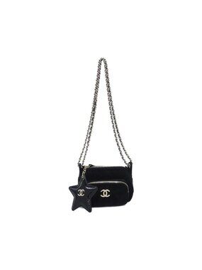 Chanel Chain Clutch Black